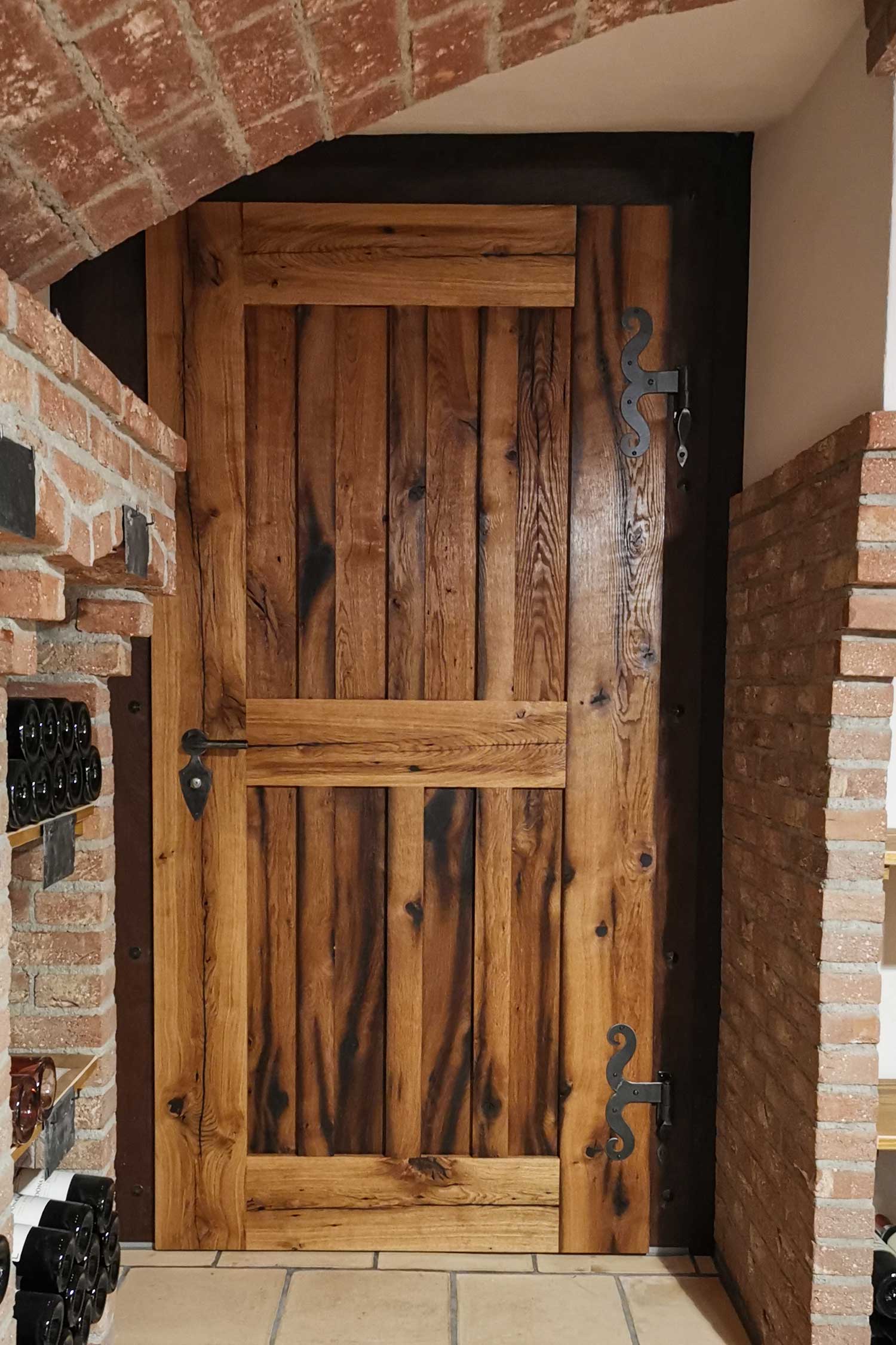 Haustür in Holz